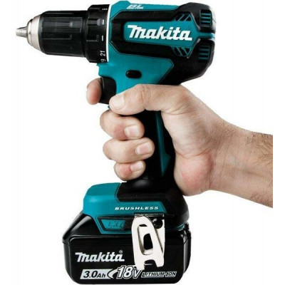 Аккумуляторная дрель-шуруповерт Makita DDF485RF3J