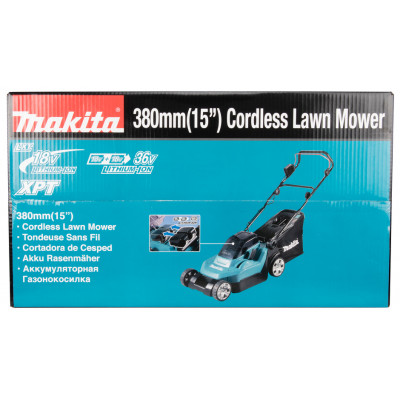 Электрическая газонокосилка Makita DLM382CM2, 900 Вт, 38 см