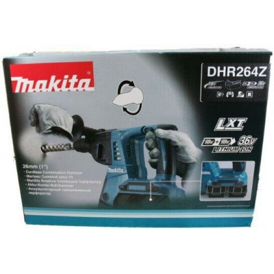 Перфоратор аккумуляторный Makita DHR264Z 0 коробка, без аккумулятора