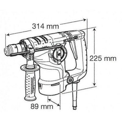 Makita Перфоратор HR2810 Makita