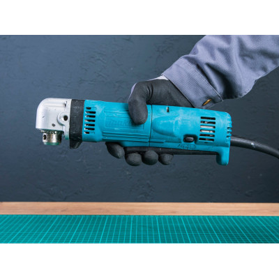 Безударная дрель Makita DA3010F, 450 Вт, без аккумулятора бирюзовый