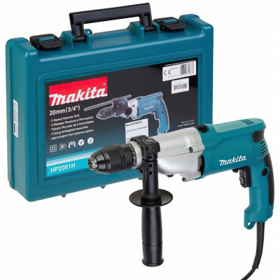 Ударная дрель Makita HP2070, 1010 Вт