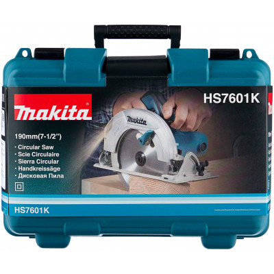 Дисковая пила  Makita HS7601K, 1200 Вт