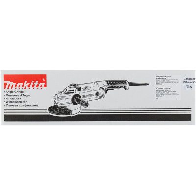 УШМ Makita GA9020SF, 2200 Вт, 230 мм, без аккумулятора