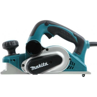 Сетевой электрорубанок Makita KP0810K, 850 Вт синий/черный/серый