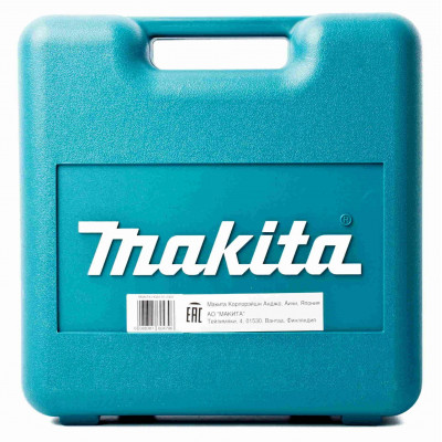Строительный фен Makita HG551VK Case, 1800 Вт бирюзовый