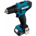 Аккумуляторная дрель-шуруповерт Makita DF333DWAE