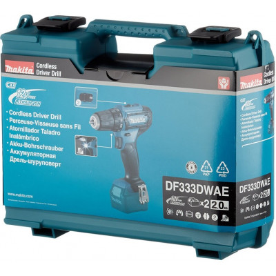 Аккумуляторная дрель-шуруповерт Makita DF333DWAE