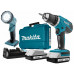 Аккумуляторная дрель-шуруповерт Makita DF457DWLE