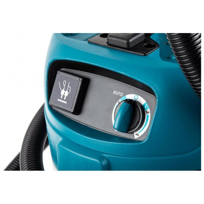 Профессиональный пылесос Makita VC3012L, 1200 Вт, синий