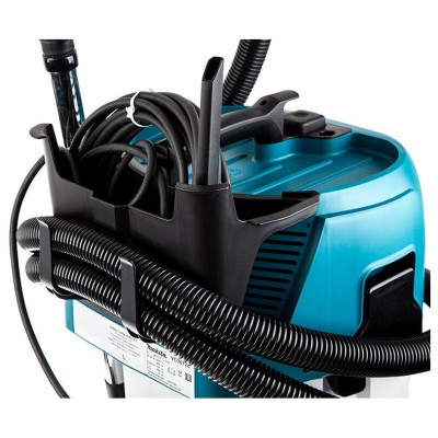 Профессиональный пылесос Makita VC3012L, 1200 Вт, синий