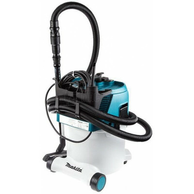 Профессиональный пылесос Makita VC3012L, 1200 Вт, синий