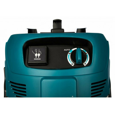 Профессиональный пылесос Makita VC3012L, 1200 Вт, синий