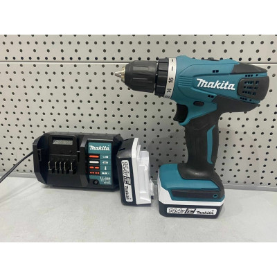 Аккумуляторная дрель-шуруповерт Makita DF347DWE