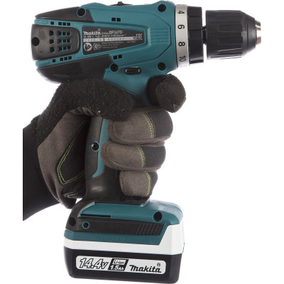 Аккумуляторная дрель-шуруповерт Makita DF347DWE