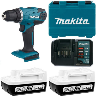 Аккумуляторная дрель-шуруповерт Makita DF347DWE