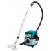 Профессиональный пылесос Makita DVC864LZ, 320 Вт, голубой/белый