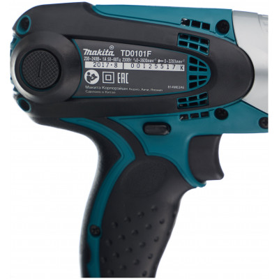 Ударный шуруповерт Makita TD0101F, 230 Вт