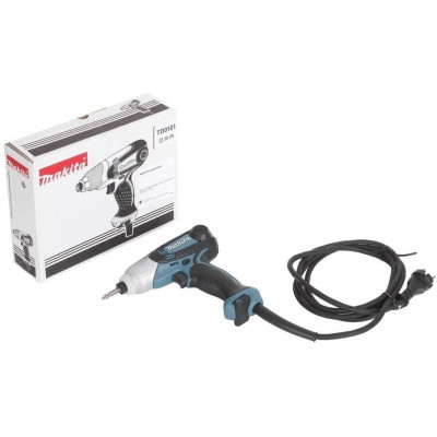 Ударный шуруповерт Makita TD0101F, 230 Вт