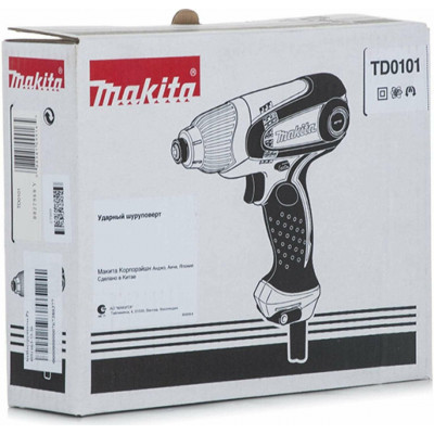 Ударный шуруповерт Makita TD0101, 230 Вт