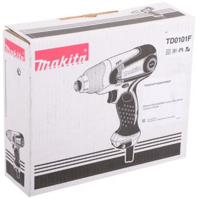 Ударный шуруповерт Makita TD0101, 230 Вт