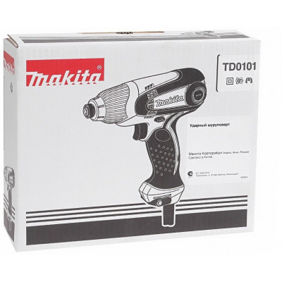 Ударный шуруповерт Makita TD0101, 230 Вт