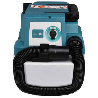 Профессиональный пылесос Makita DVC750LZ, синий/белый/черный