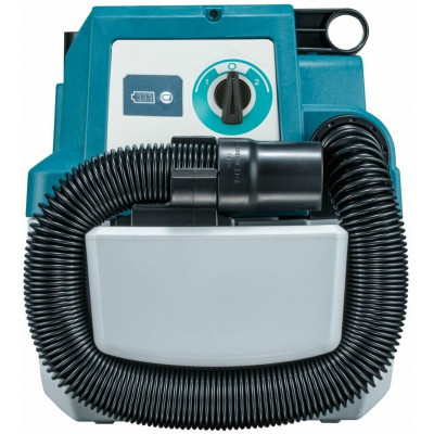 Профессиональный пылесос Makita DVC750LZ, синий/белый/черный