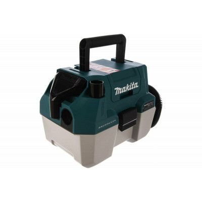 Профессиональный пылесос Makita DVC750LZ, синий/белый/черный