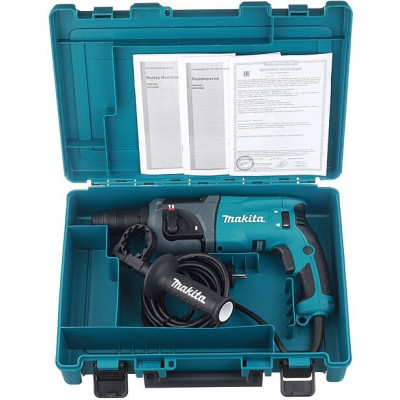 Перфоратор Makita HR2460, без аккумулятора, 780 Вт