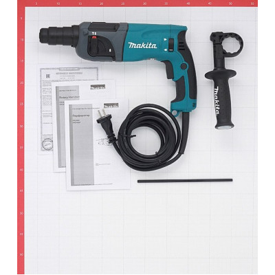 Перфоратор Makita HR2460, без аккумулятора, 780 Вт