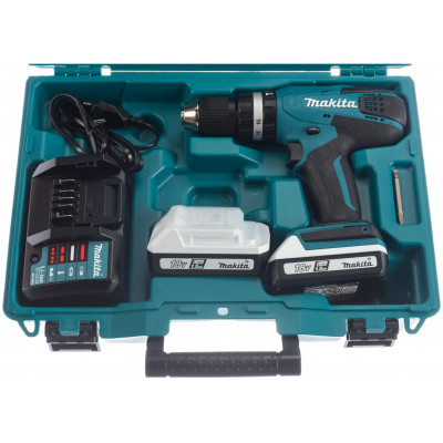 Аккумуляторная ударная дрель-шуруповерт Makita HP457DWE