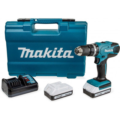 Аккумуляторная ударная дрель-шуруповерт Makita HP457DWE