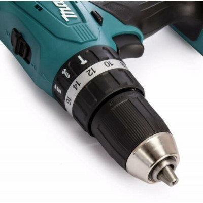 Аккумуляторная ударная дрель-шуруповерт Makita HP457DWE