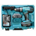 Аккумуляторная ударная дрель-шуруповерт Makita HP457DWE