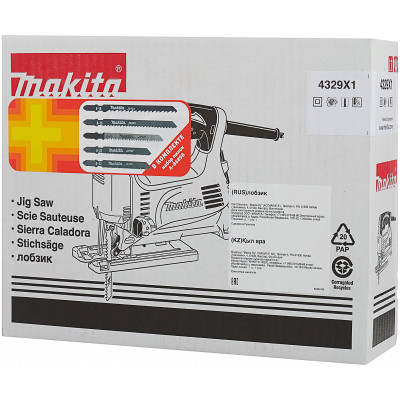 Электролобзик Makita 4329X1, 450 Вт