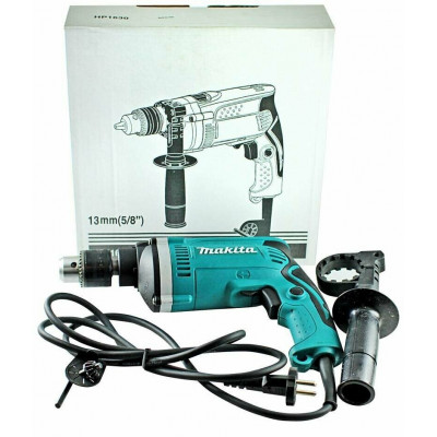 Ударная дрель Makita HP1630, 710 Вт, без аккумулятора