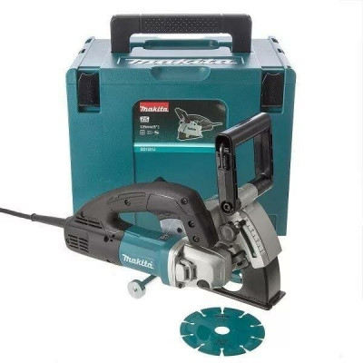 Штроборез Makita SG1251J, без аккумулятора, 1400 Вт черный