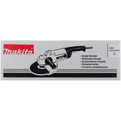 УШМ Makita 9069, 2000 Вт, 230 мм, без аккумулятора