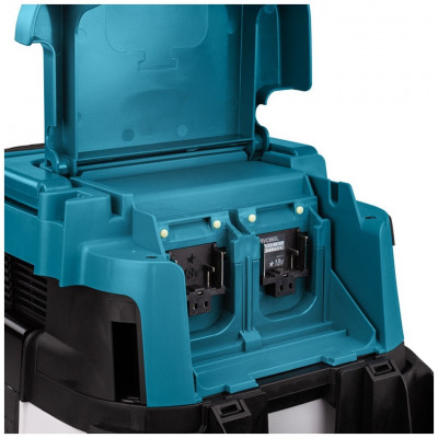 Пылесос аккумуляторный DVC150LZ Makita, гибрид