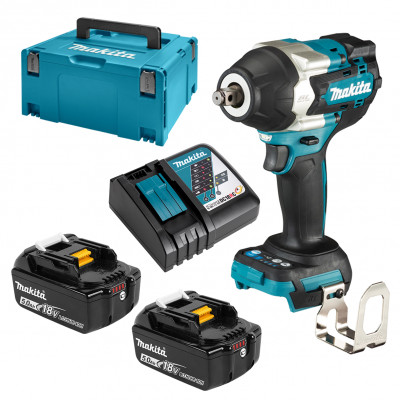 Аккумуляторный ударный гайковерт Makita LXT BL DTW300RTJ