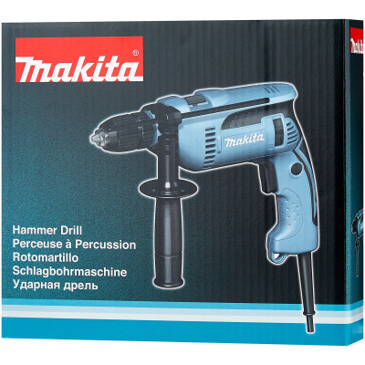 Ударная дрель Makita HP1641F, 680 Вт, без аккумулятора