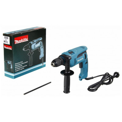 Ударная дрель Makita HP1641F, 680 Вт, без аккумулятора