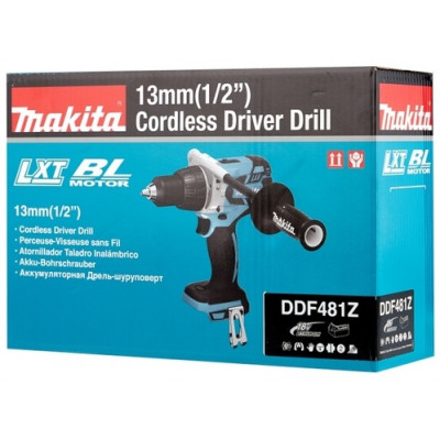 Makita дрель-шуруповерт DDF481Z