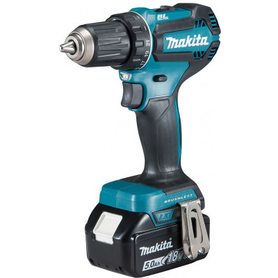 Makita дрель-шуруповерт DDF485RFJ PT201 18 В