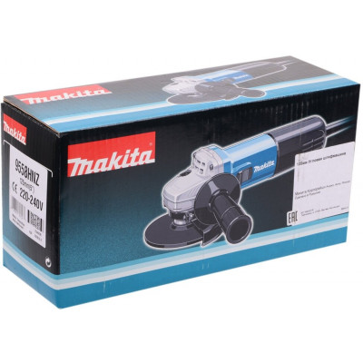 УШМ Makita 9558HNZ, 840 Вт, 125 мм