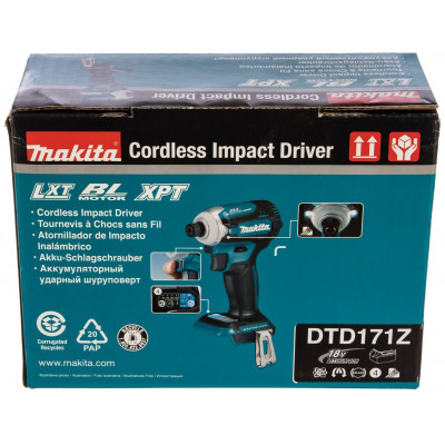 Аккумуляторная ударная дрель-шуруповерт Makita DTD171Z