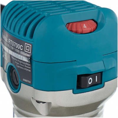 Кромочный (триммер) фрезер Makita RT0700C, 710 Вт