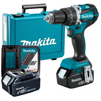 Аккумуляторная дрель-шуруповерт Makita DDF484RAE