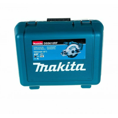 Аккумуляторная дисковая пила  Makita DSS610RF, 18 В, бирюзовый